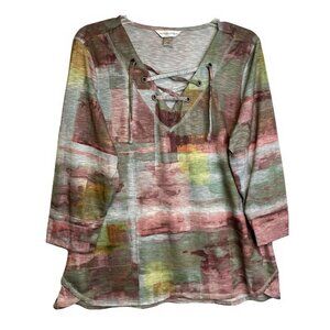 Christopher & Banks Top LARGE (2121)